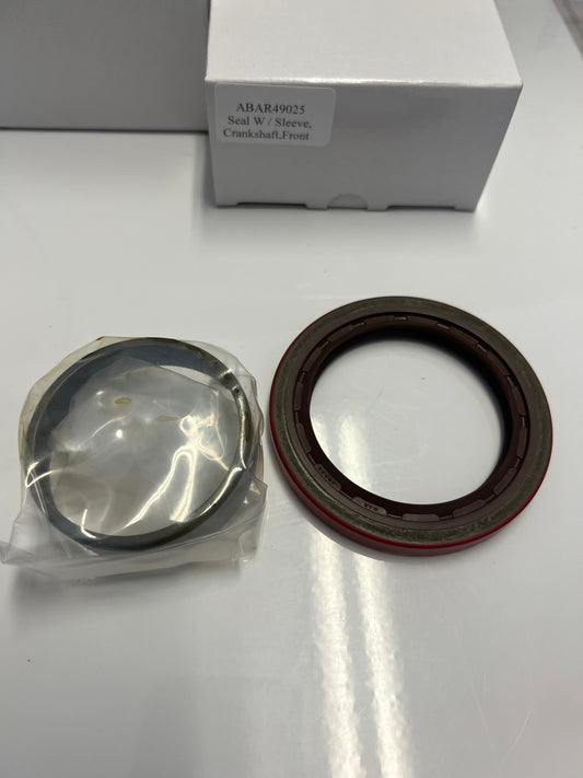 AR49025 Seal w/Sleeve, Crankshaft, Front