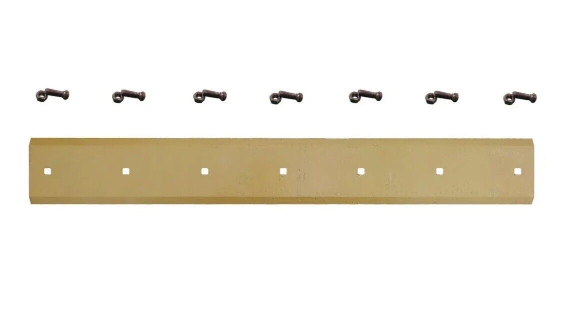 6718006 Bobcat 68” Cutting Edge Double Bevel with 7 Bolt Holes